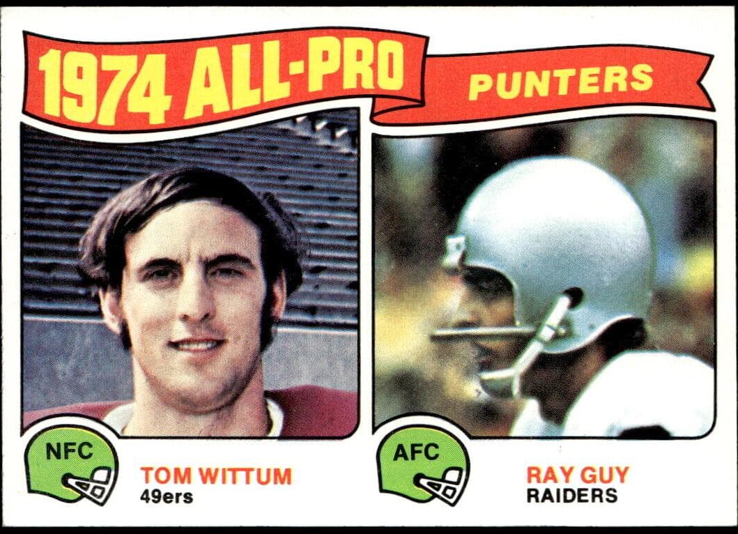 1974 All-Pro Punters (Tom Wittum / Ray Guy) #224