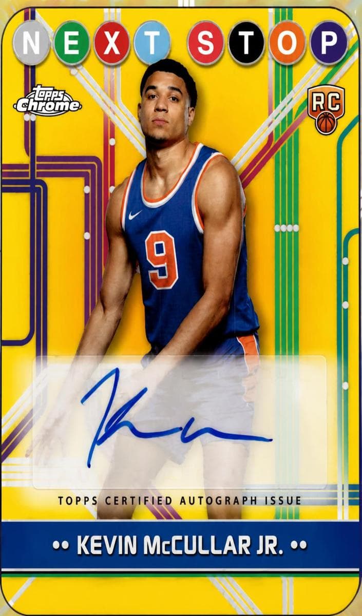 Kevin McCullar Jr. 2024 topps Topps Chrome