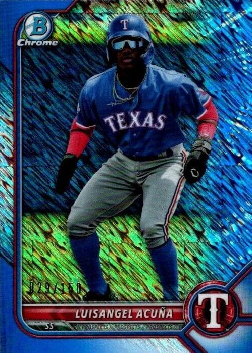 Luisangel Acuña 2022 bowman Bowman