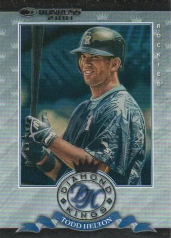Todd Helton 2001 panini Donruss