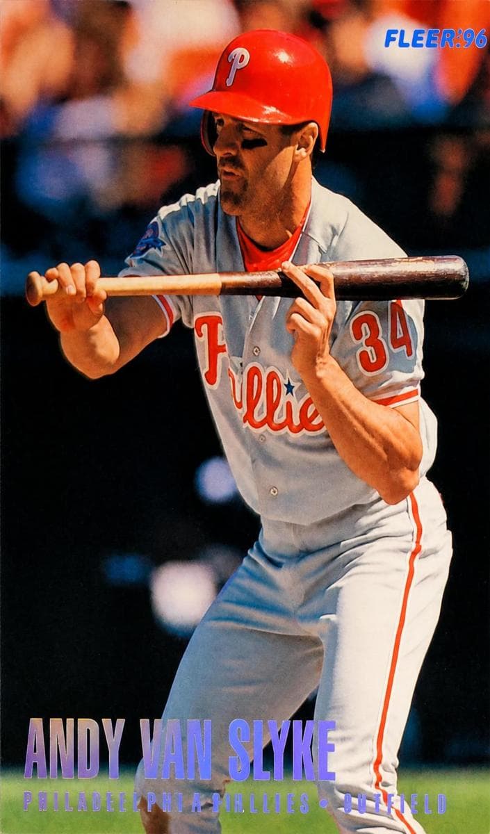 Andy Van Slyke 1996 fleer Fleer