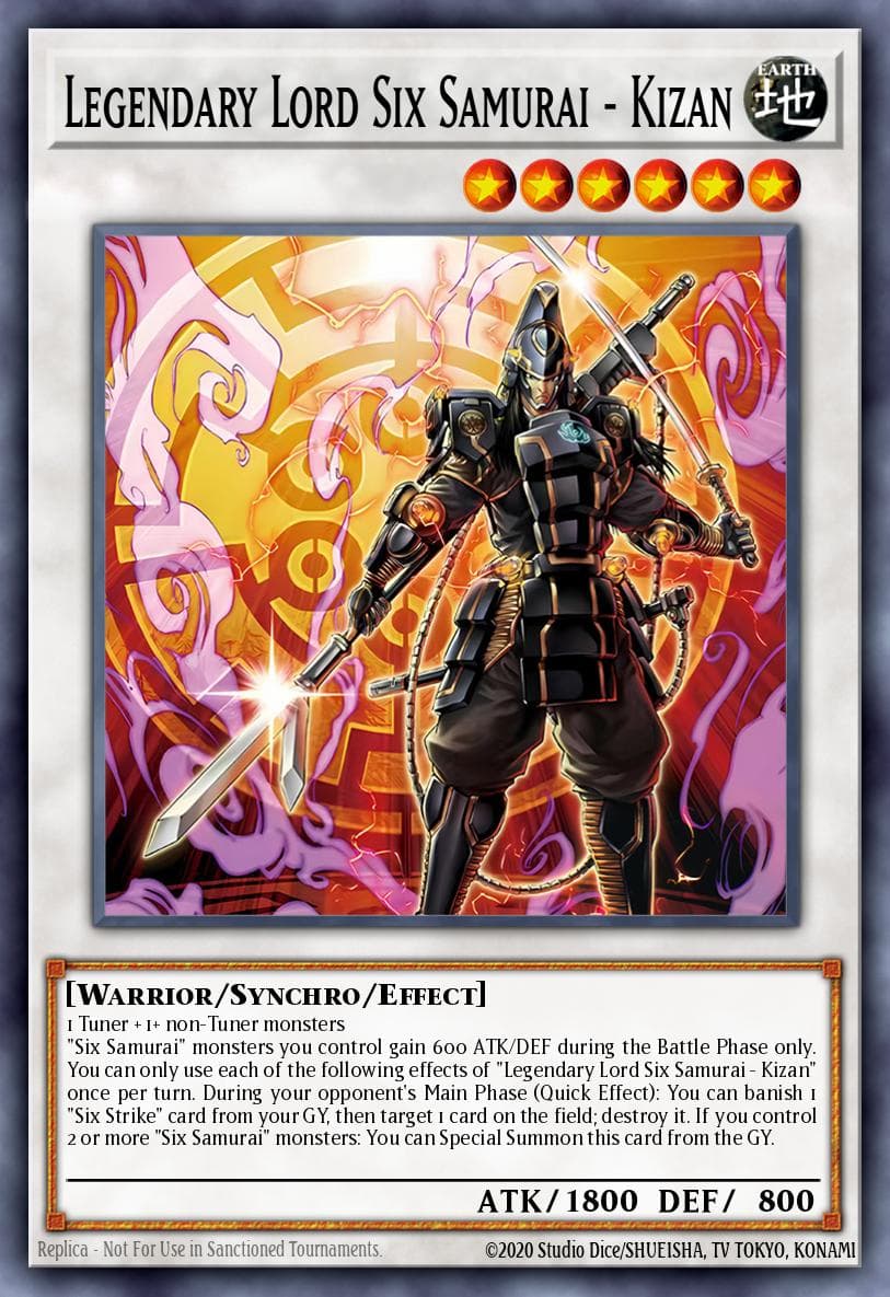 Legendary Lord Six Samurai - Kizan #ALIN-EN042