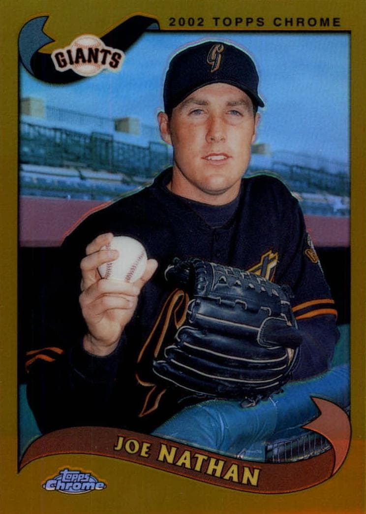 Joe Nathan 2002 topps Topps Chrome