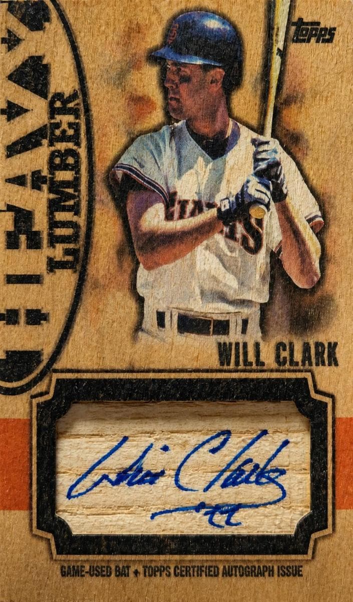 Will Clark 2024 topps Topps Update