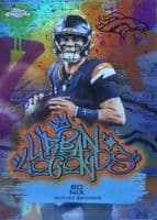 Bo Nix 2025 topps Topps Chrome