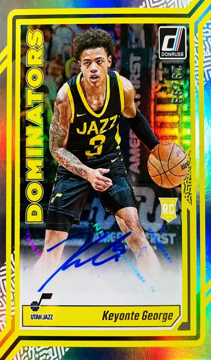 Keyonte George 2023 panini Donruss