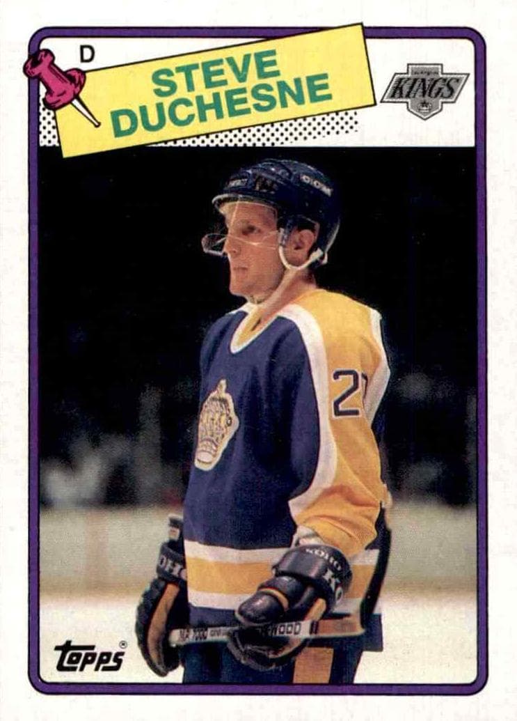 Steve Duchesne 1988 topps