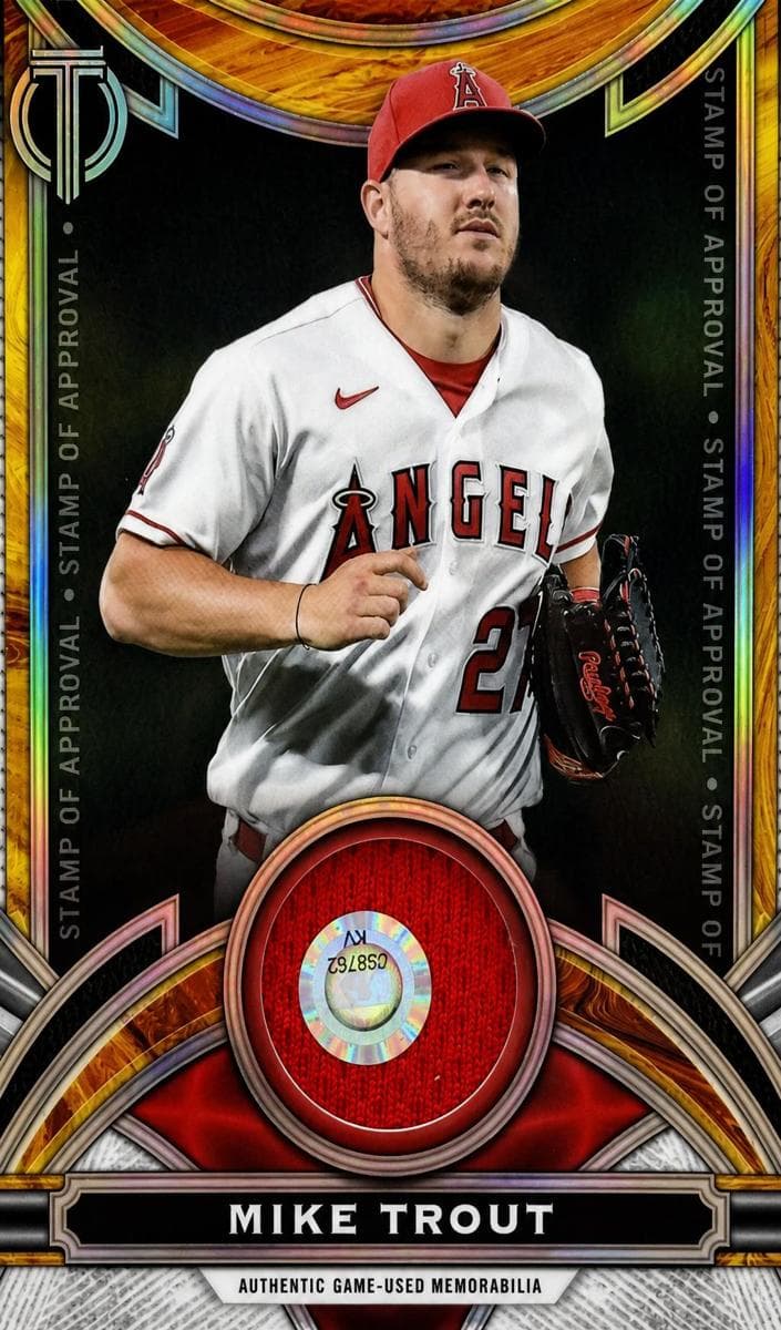 Mike Trout 2023 topps Topps Tribute