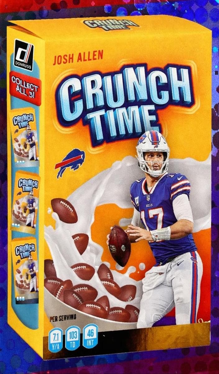 Josh Allen 2022 panini Donruss