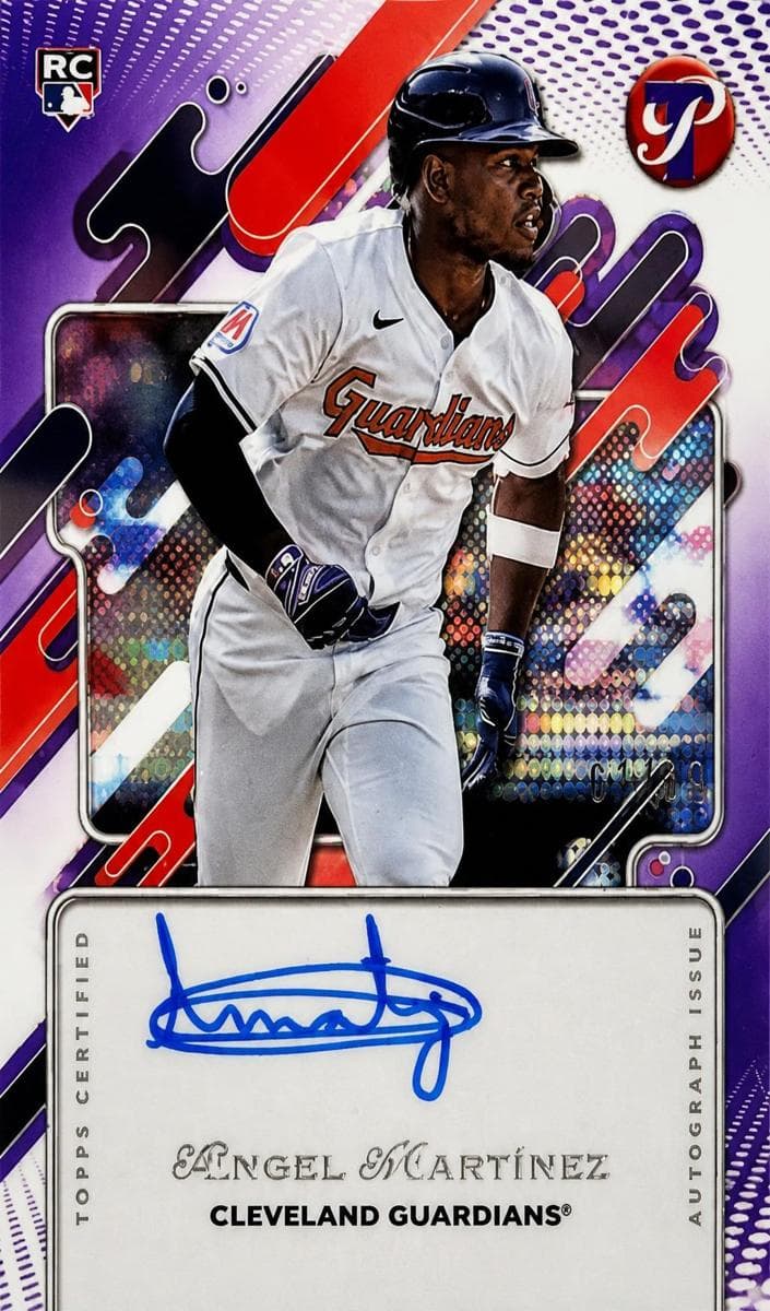 Angel Martínez 2025 topps Topps Pristine