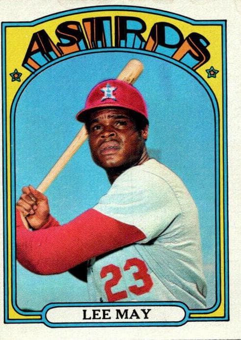 Lee May 1972 topps Topps