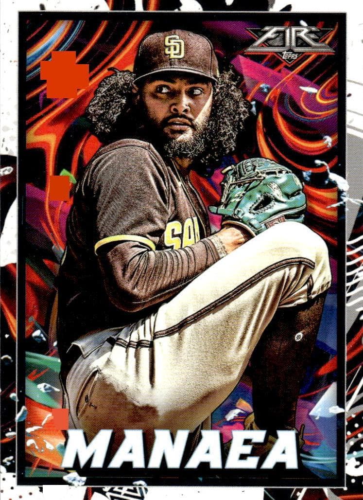 Sean Manaea 2022 topps Topps Fire