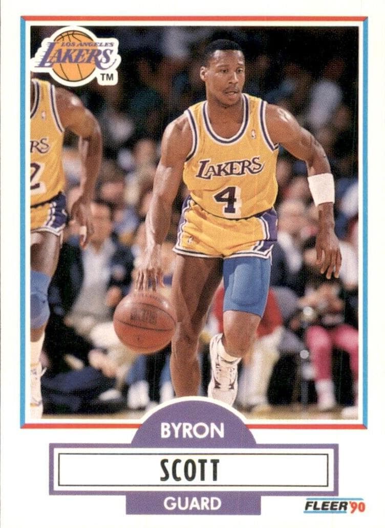 Byron Scott 1990 fleer Fleer