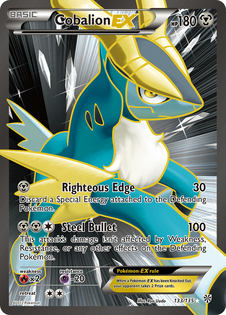 Cobalion EX 2013 Pokemon