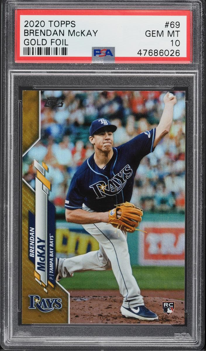 Brendan McKay 2020 topps Topps Chrome Sapphire Edition