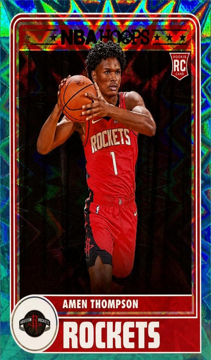 Amen Thompson 2023 panini Hoops Premium Stock