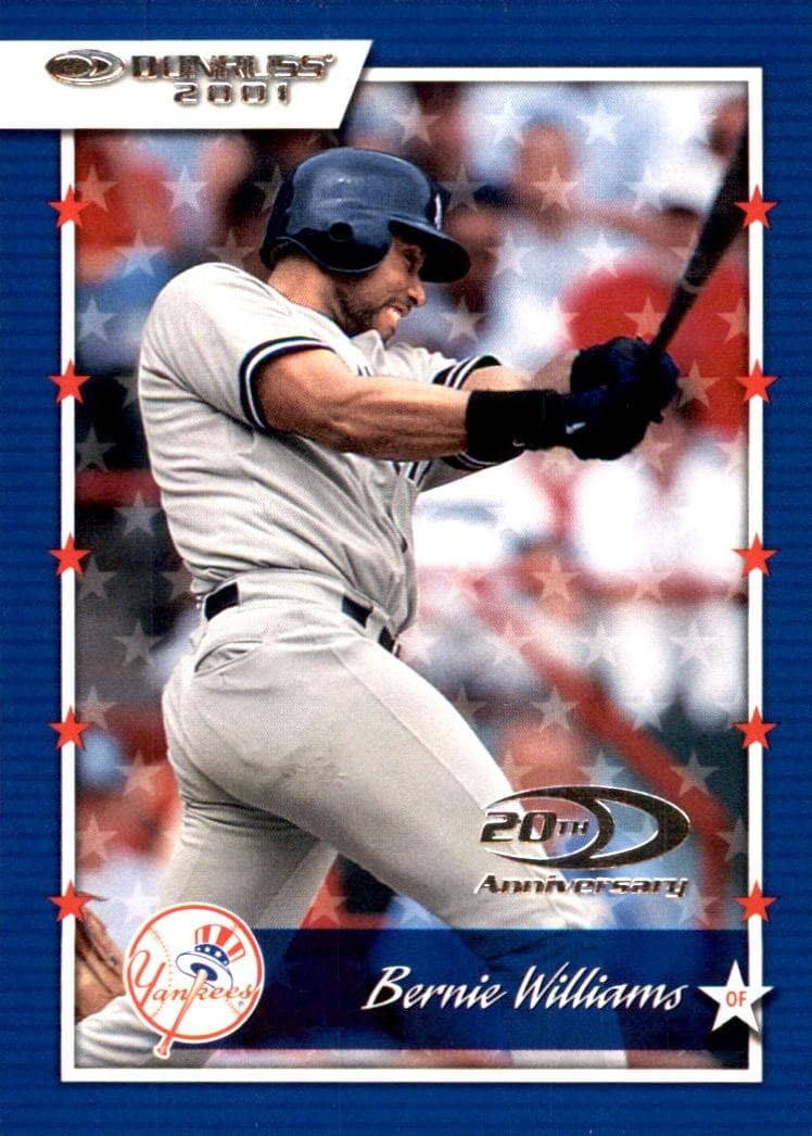 Bernie Williams 2001 panini Donruss