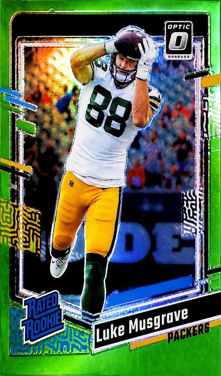 Luke Musgrave 2023 panini Donruss Optic
