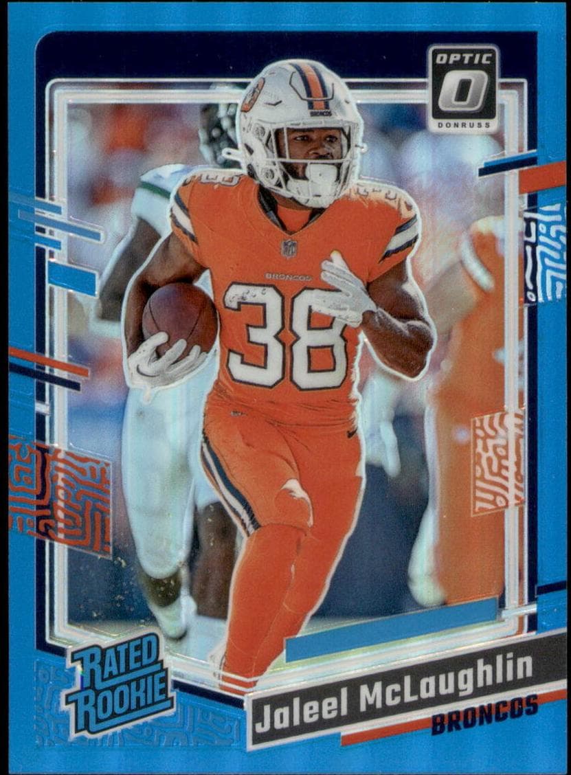 Jaleel McLaughlin 2023 panini Panini Donruss Optic
