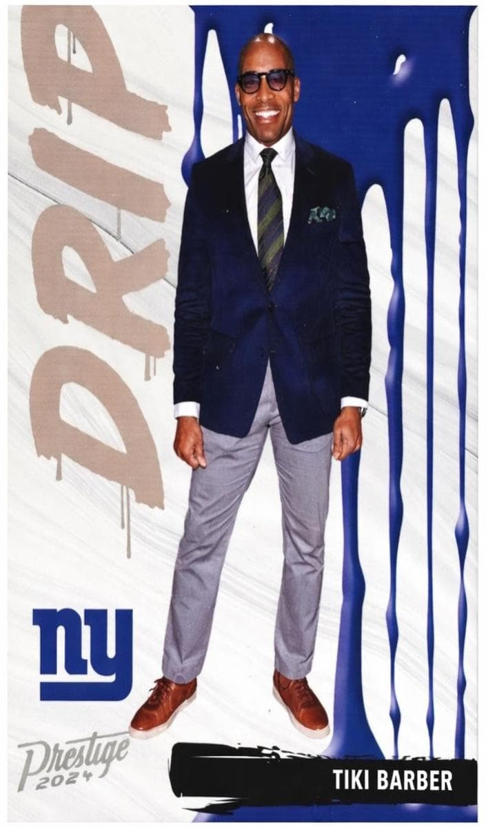 Tiki Barber 2024 panini Panini Prestige