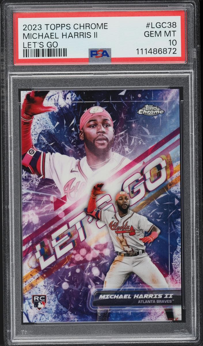 Michael Harris II 2023 topps Topps Chrome
