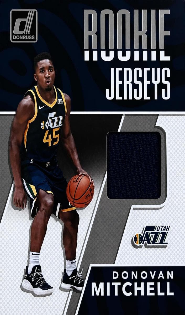 Donovan Mitchell 2017 panini Donruss