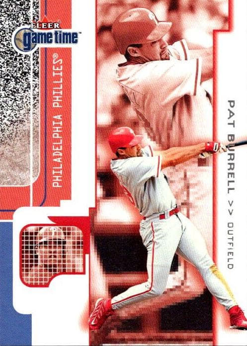 Pat Burrell 2001 fleer Fleer Game Time