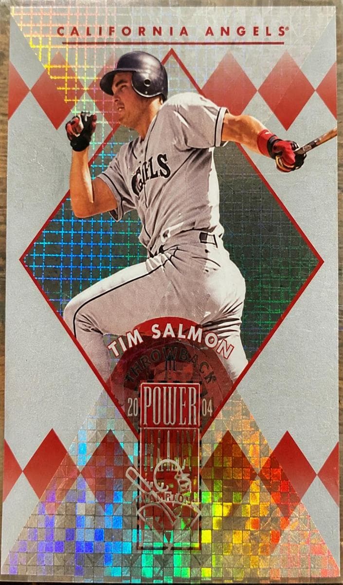 Tim Salmon 1996 panini Donruss