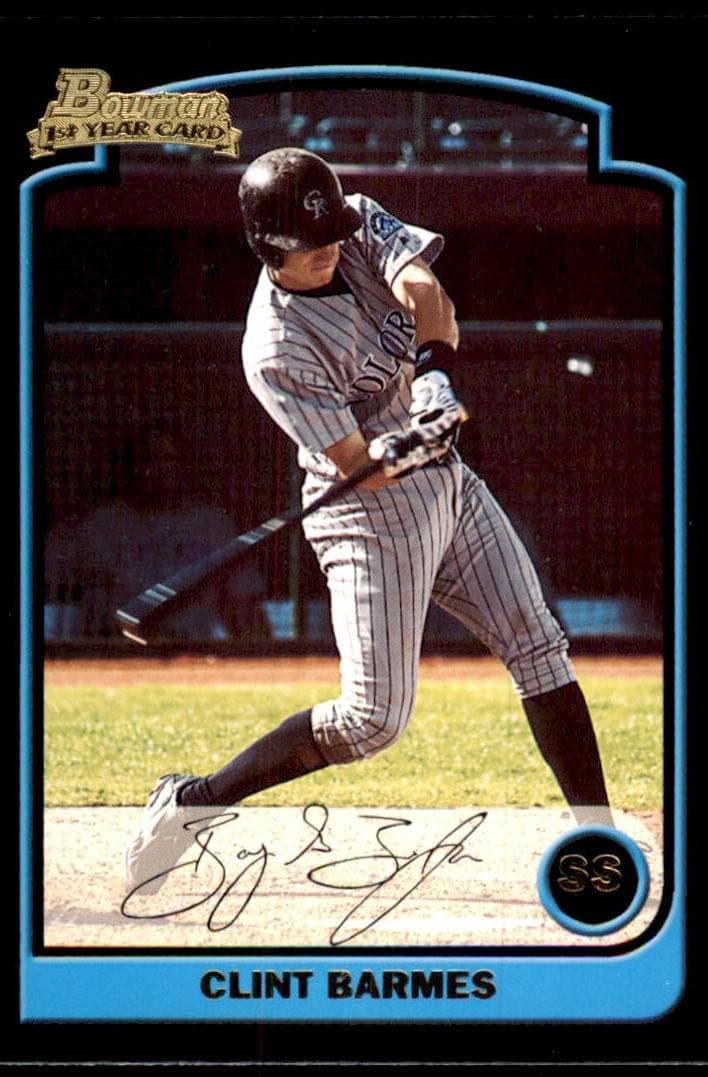 Clint Barmes trading card
