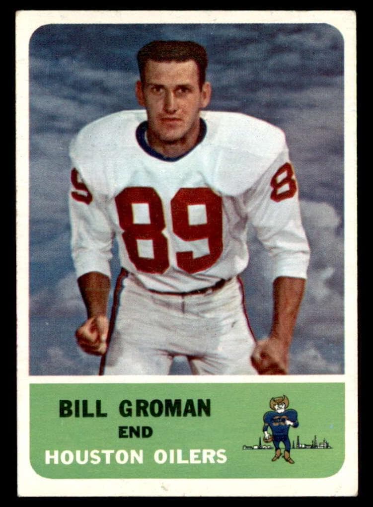 Bill Groman 1962 fleer Fleer