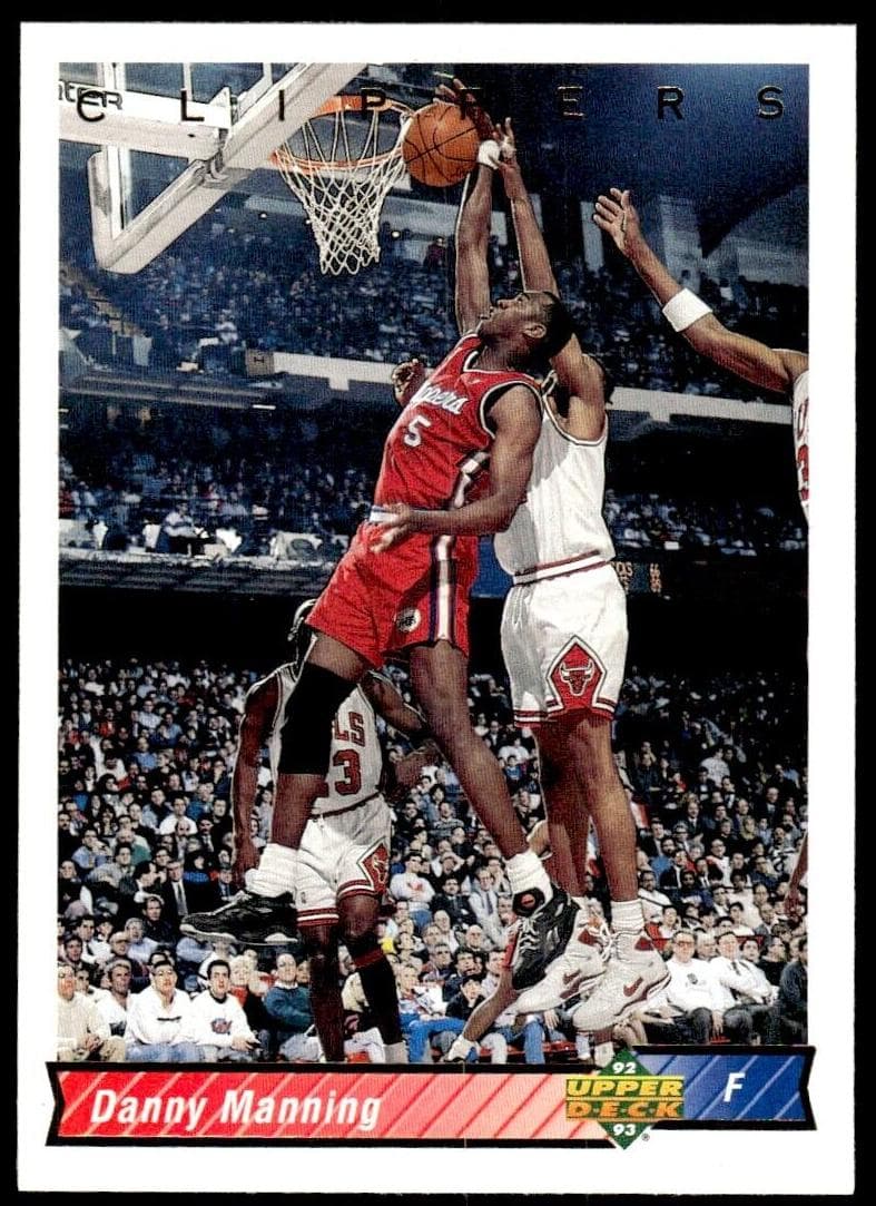 Danny Manning 1992 upper-deck Upper Deck