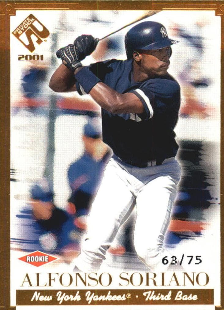 Alfonso Soriano 2001 unknown Pacific Private Stock