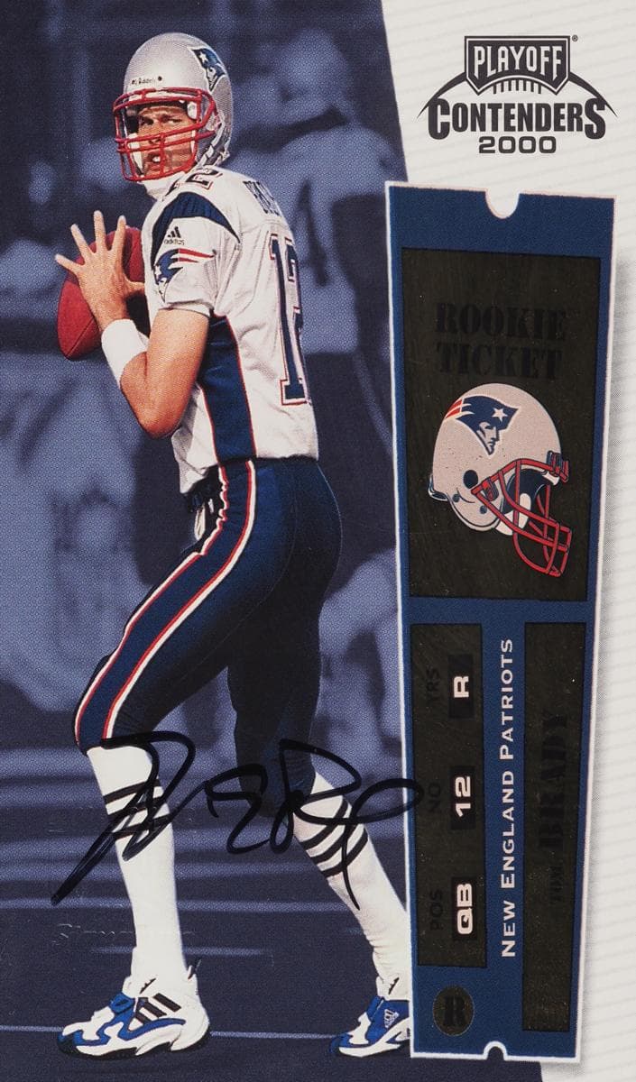 Tom Brady 2000 panini