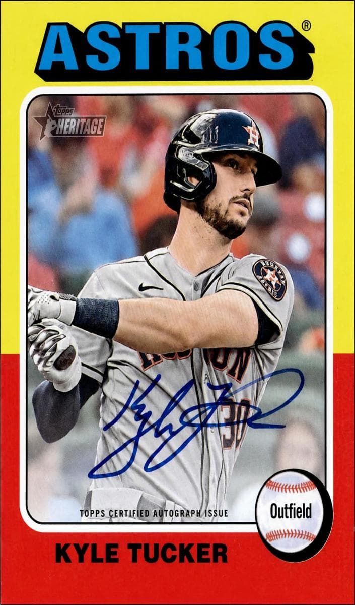 Kyle Tucker 2024 topps Topps Heritage
