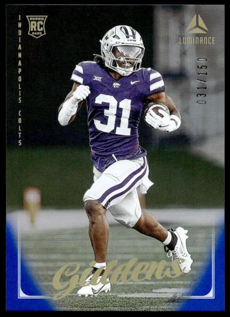 DJ Giddens 2025 panini