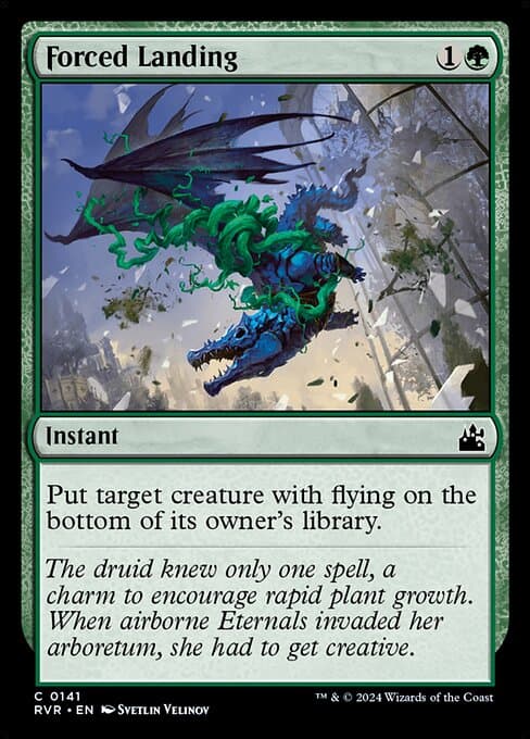 Forced Landing 2024 Magic: The Gathering Ravnica Remastered