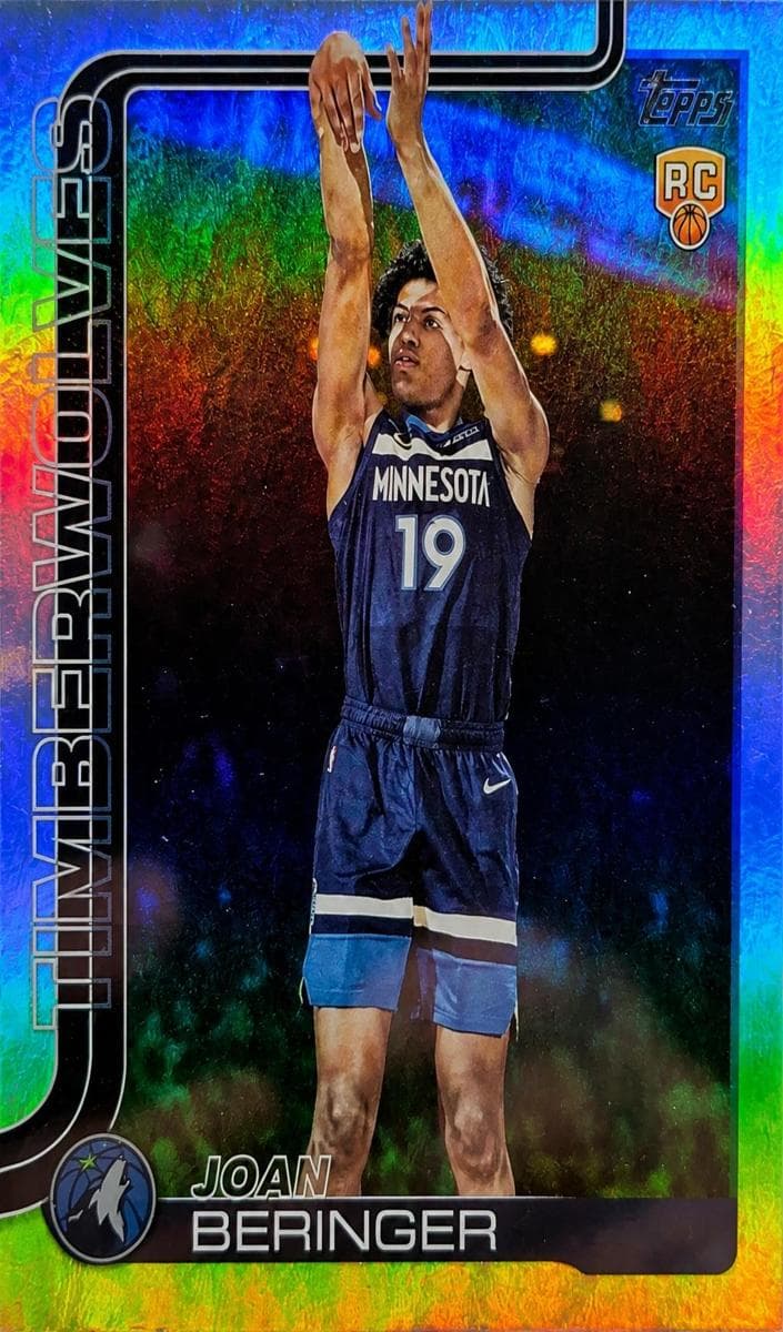Liam McNeeley 2025 topps Topps