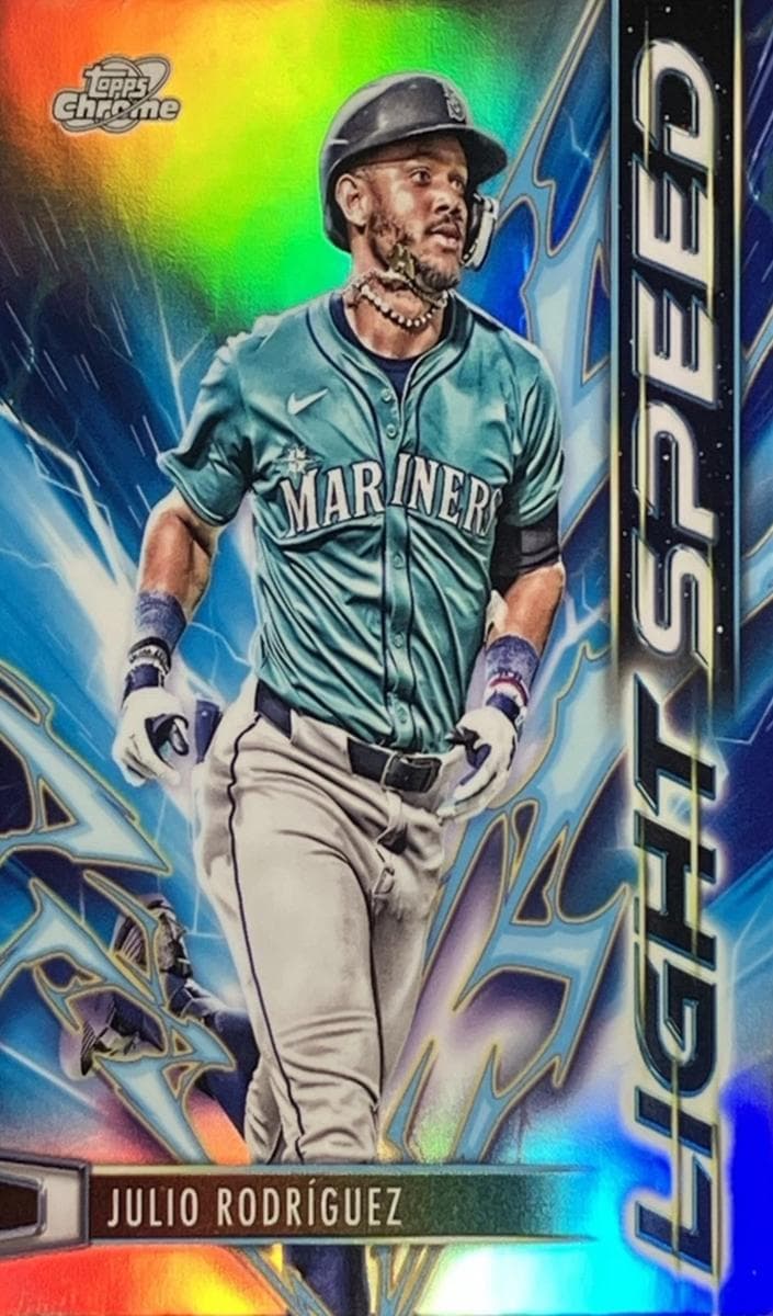 Julio Rodríguez 2025 topps Topps Cosmic Chrome