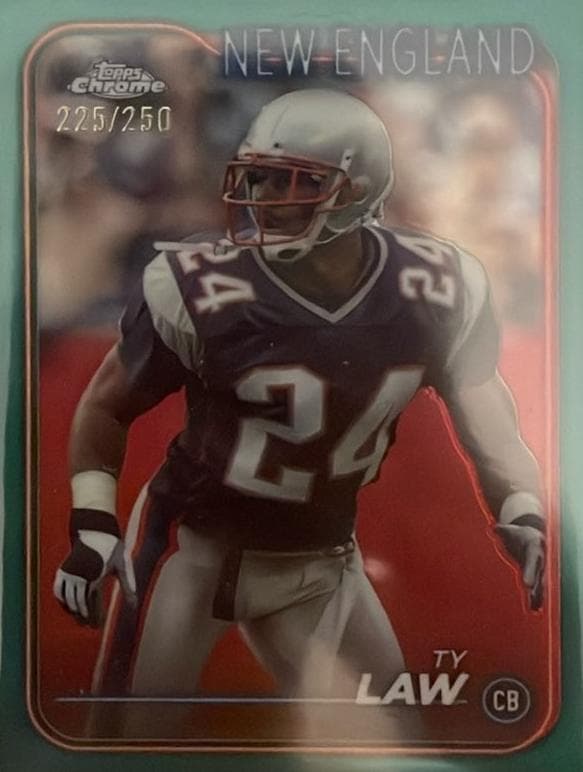 Paul Krause 2024 topps Topps Chrome Sapphire Edition