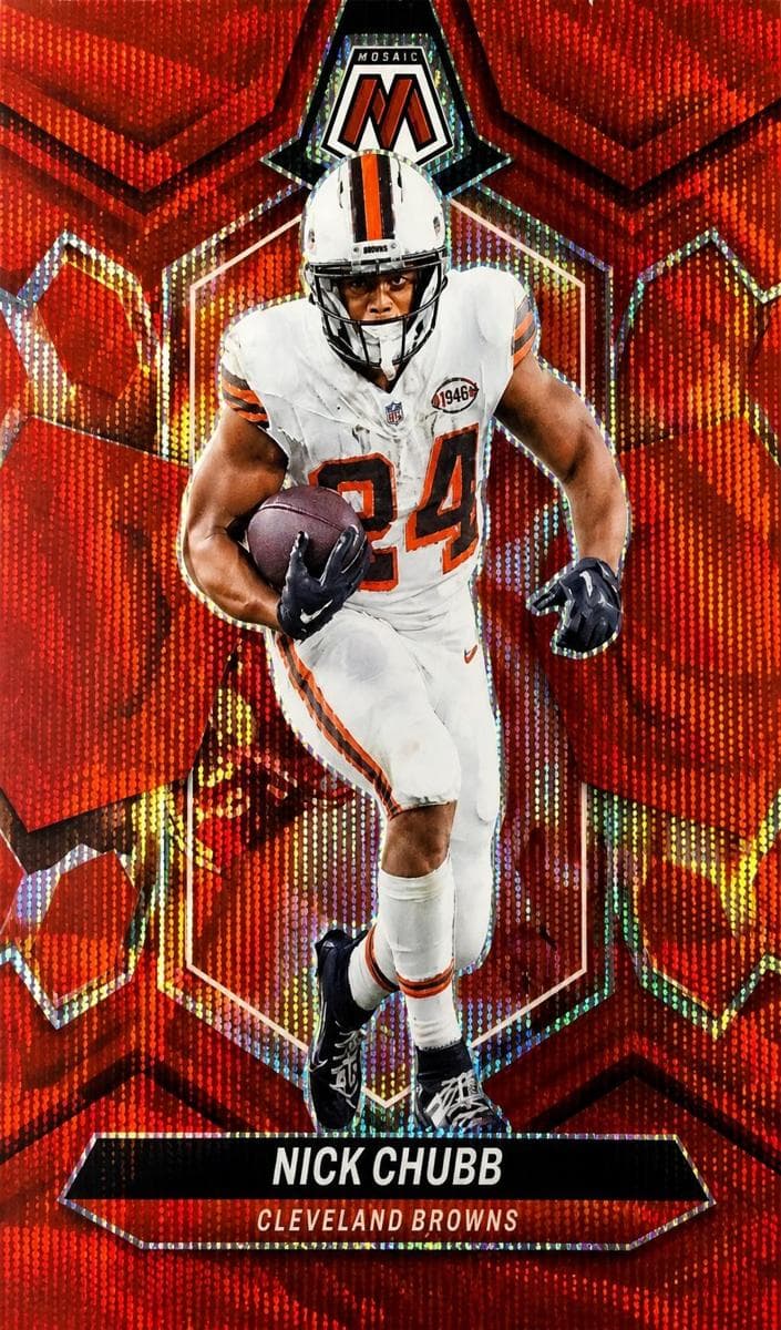 Nick Chubb 2024 panini Panini Mosaic