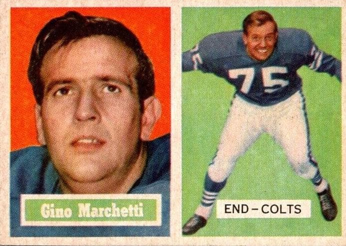 Gino Marchetti 1957 topps Topps