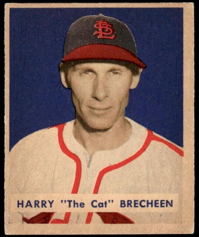 Harry "The Cat" Brecheen 1949 bowman