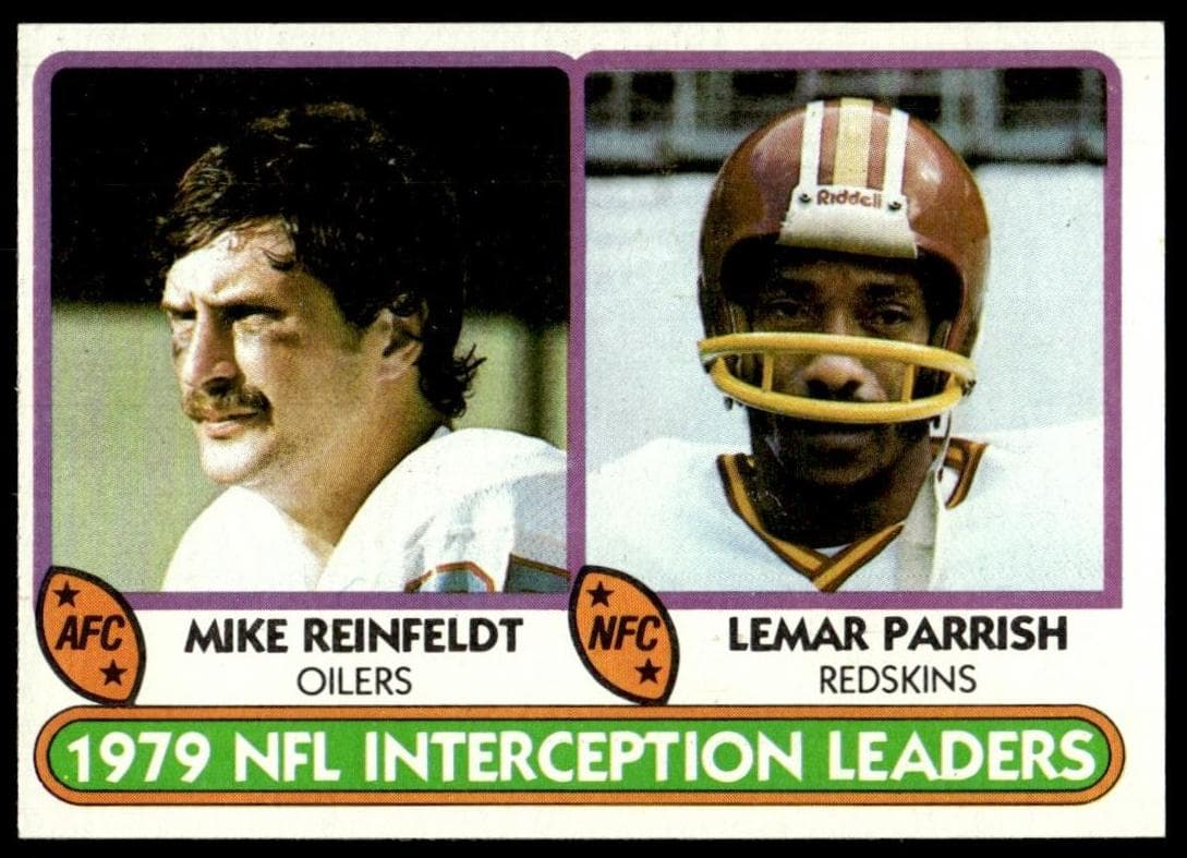 1979 Interception Leaders - Mike Reinfeldt / Lemar Parrish #335