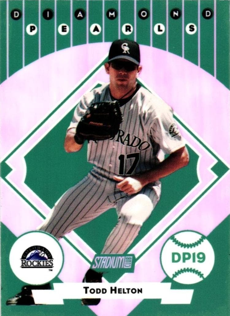 Todd Helton 2001 unknown Stadium Club