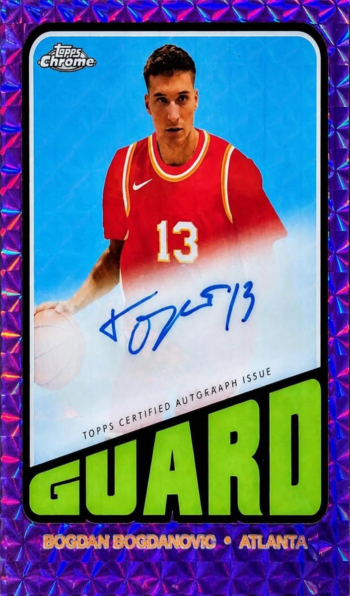 Bogdan Bogdanović 2023 topps Topps Chrome