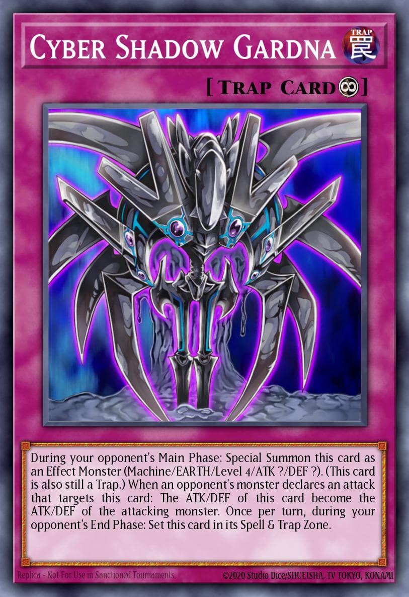 Cyber Shadow Gardna 2017 Yu-Gi-Oh! Legendary Dragon Decks