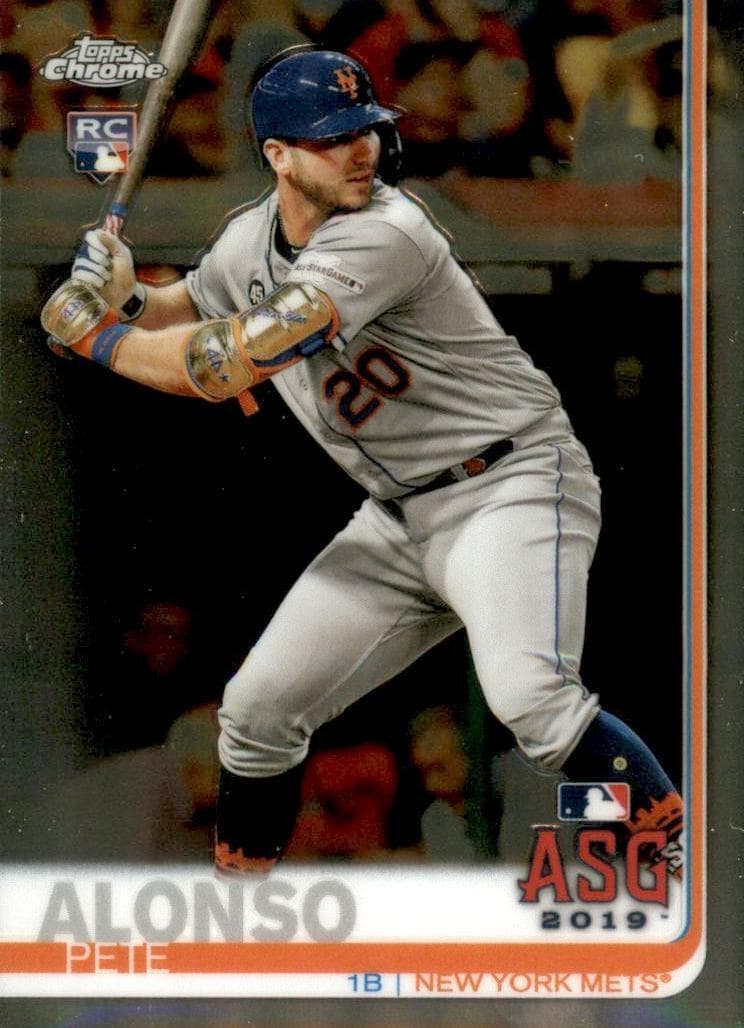 Pete Alonso 2019 topps Topps Chrome Update