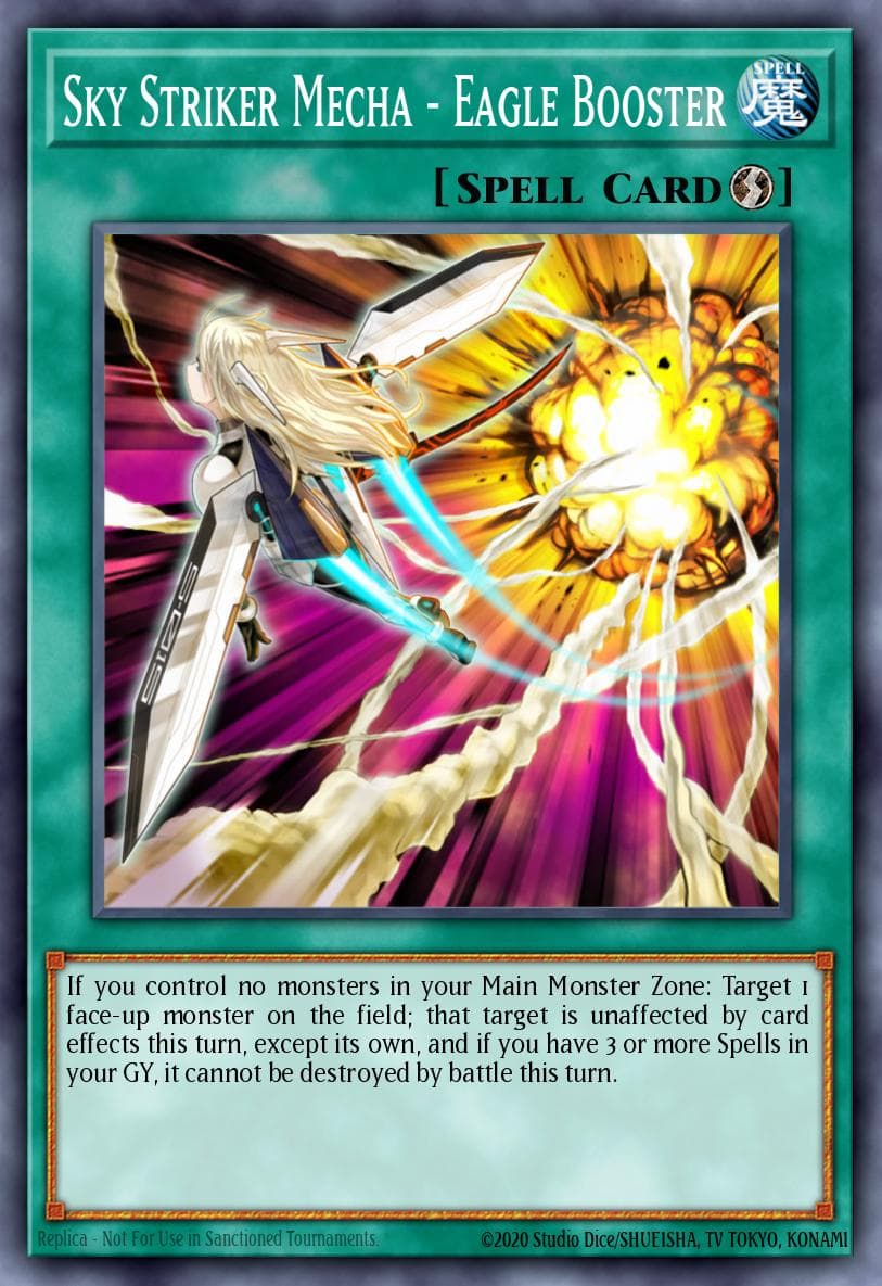 Sky Striker Mecha - Eagle Booster 2018 Yu-Gi-Oh! Dark Saviors