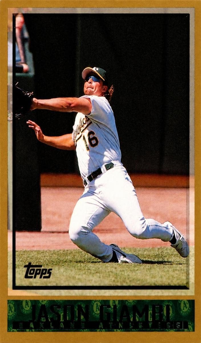 Jason Giambi 1998 topps