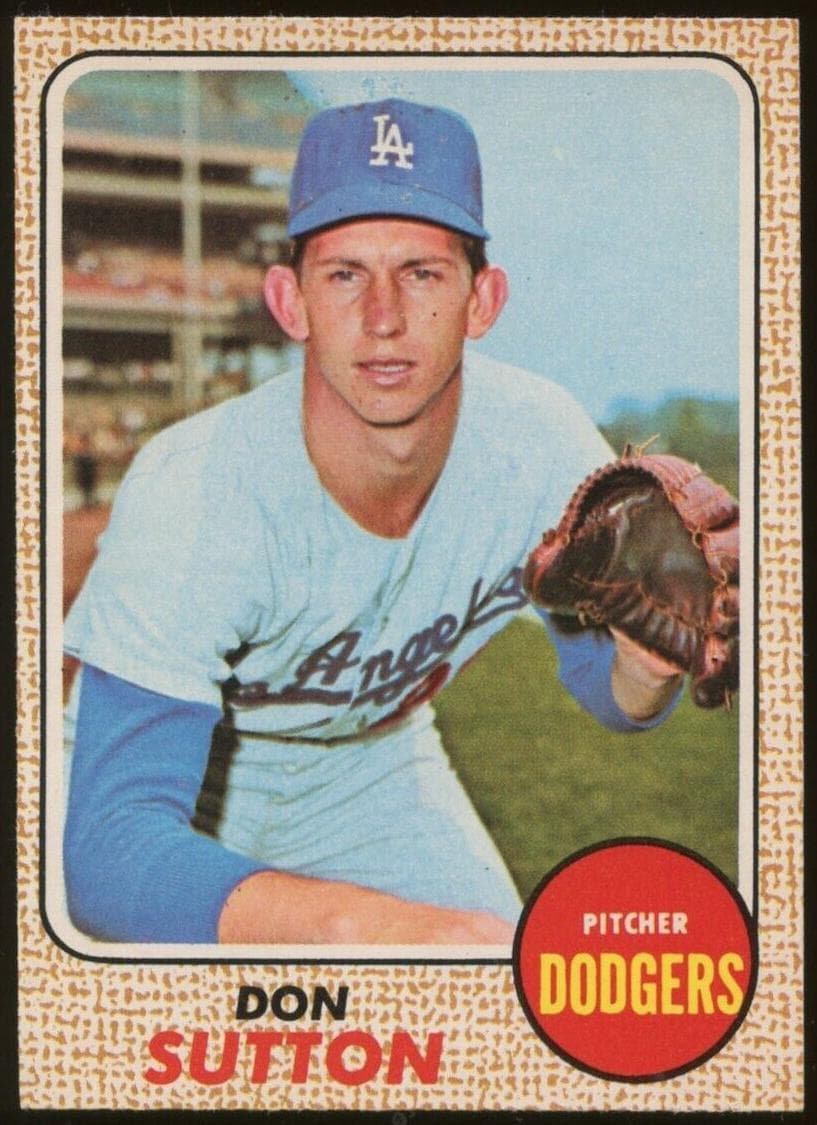 Don Sutton 1968 topps O-Pee-Chee